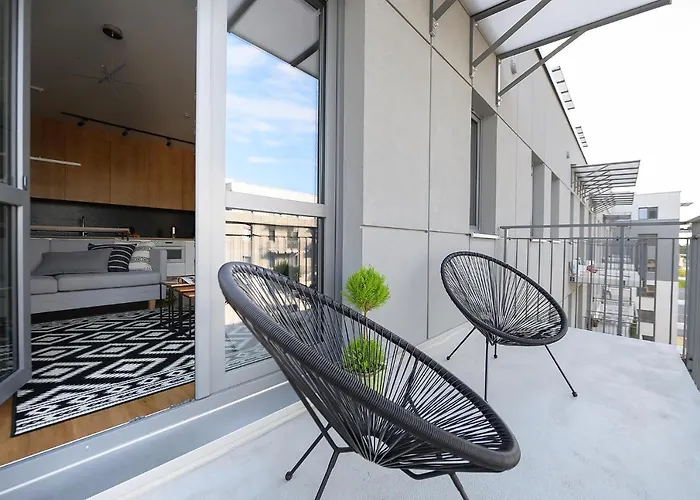 Luxe, Przestronny, W Centrum Apartamento Łódź